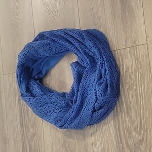NO BOUNDARIES Blue Infinity Scarf
